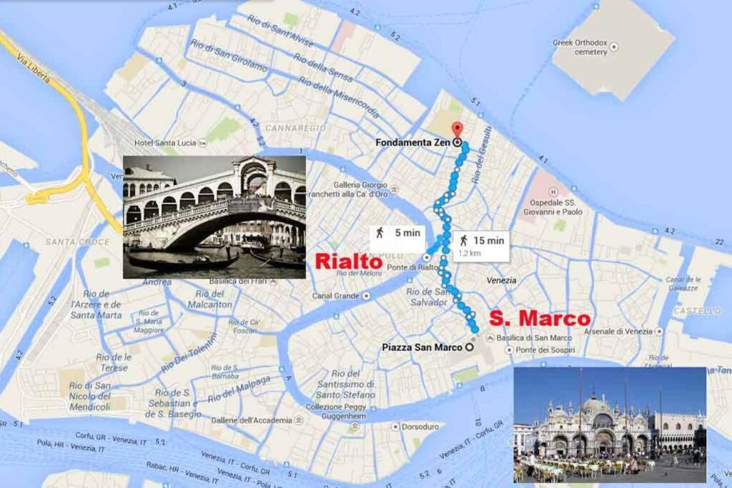 Bellissimo Appartamento In Palazzo Storico 베니스 외부 사진